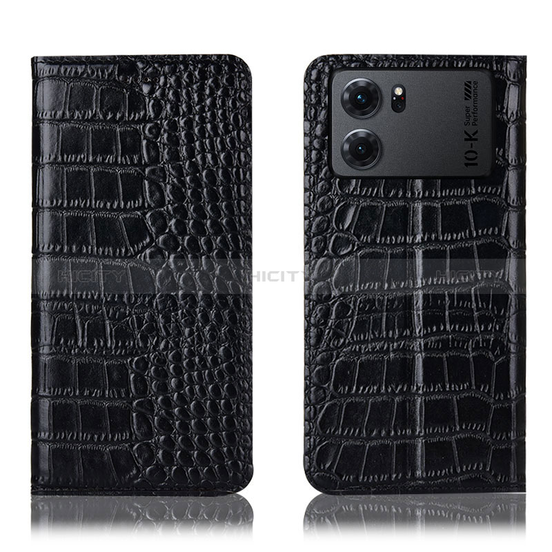 Funda de Cuero Cartera con Soporte Carcasa H08P para Oppo K10 5G