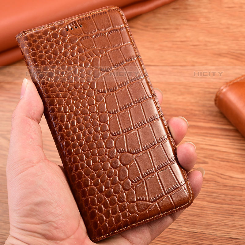 Funda de Cuero Cartera con Soporte Carcasa H08P para Vivo V23e