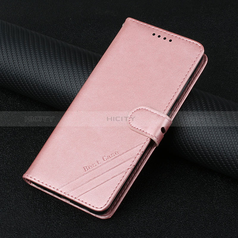 Funda de Cuero Cartera con Soporte Carcasa H08X para Google Pixel 6 5G Oro Rosa