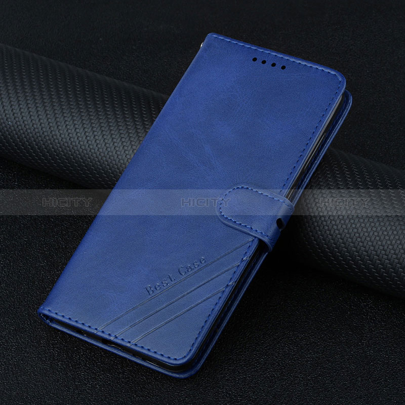 Funda de Cuero Cartera con Soporte Carcasa H08X para Google Pixel 6 Pro 5G Azul