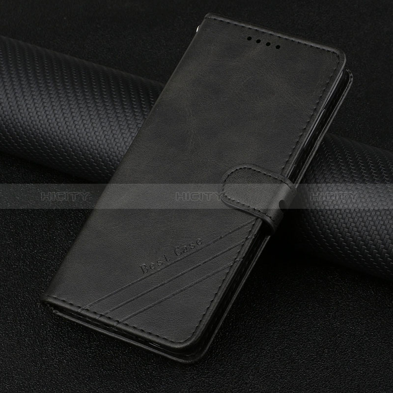 Funda de Cuero Cartera con Soporte Carcasa H08X para Google Pixel 6 Pro 5G Negro