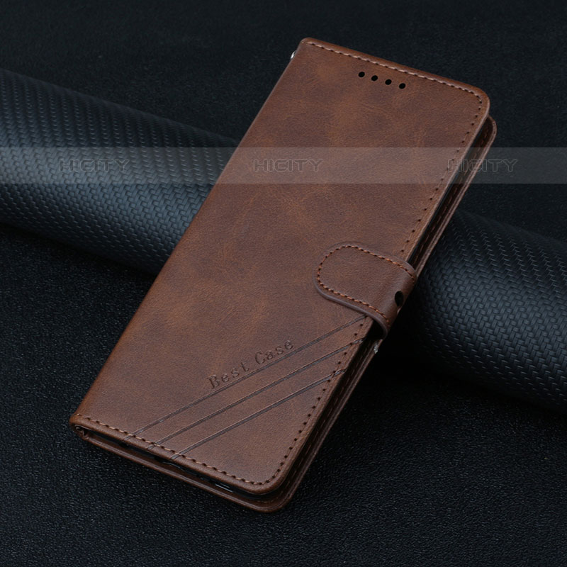 Funda de Cuero Cartera con Soporte Carcasa H08X para Google Pixel 6a 5G Marron