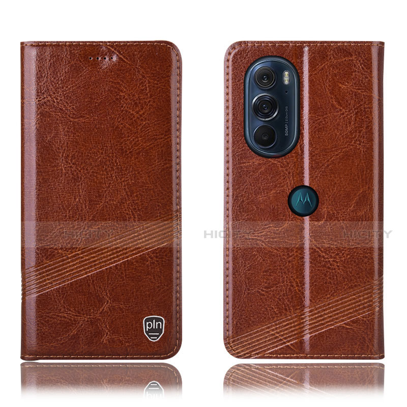 Funda de Cuero Cartera con Soporte Carcasa H09P para Motorola Moto Edge 30 Pro 5G