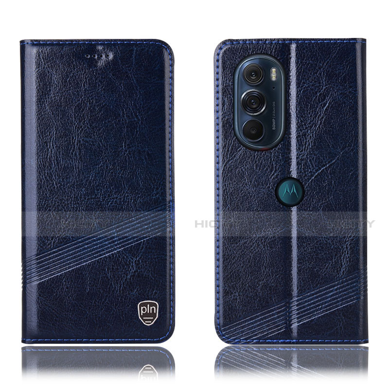 Funda de Cuero Cartera con Soporte Carcasa H09P para Motorola Moto Edge 30 Pro 5G