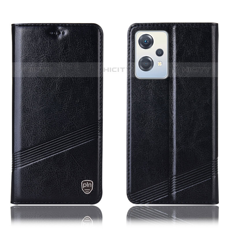 Funda de Cuero Cartera con Soporte Carcasa H09P para OnePlus Nord CE 2 Lite 5G Negro