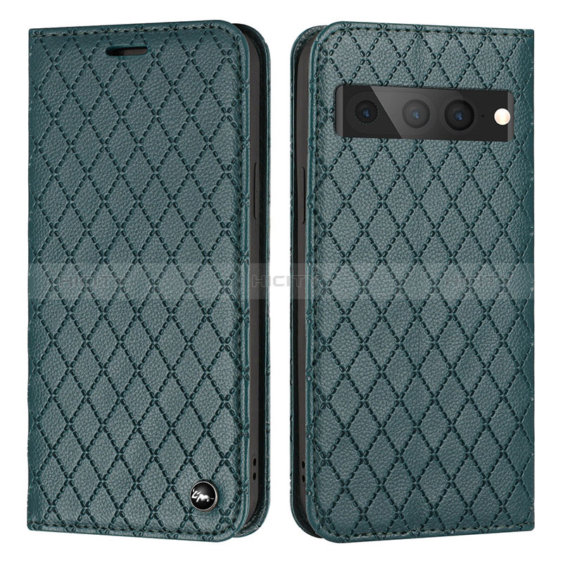 Funda de Cuero Cartera con Soporte Carcasa H09X para Google Pixel 7 Pro 5G