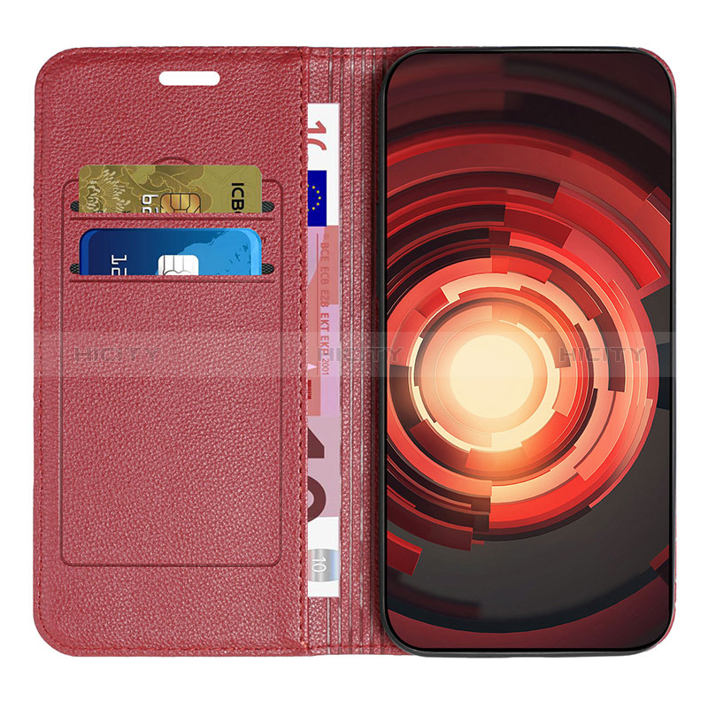 Funda de Cuero Cartera con Soporte Carcasa H09X para Motorola Moto G72