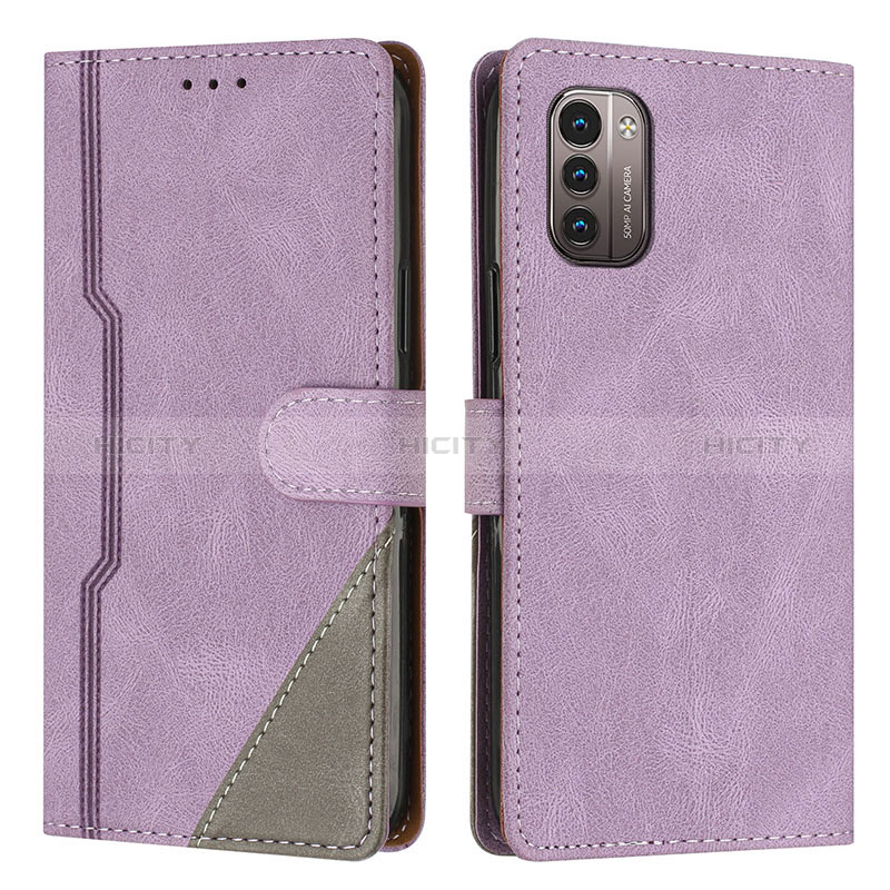 Funda de Cuero Cartera con Soporte Carcasa H09X para Nokia G11