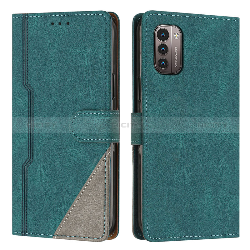 Funda de Cuero Cartera con Soporte Carcasa H09X para Nokia G11