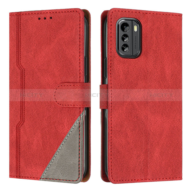 Funda de Cuero Cartera con Soporte Carcasa H09X para Nokia G60 5G