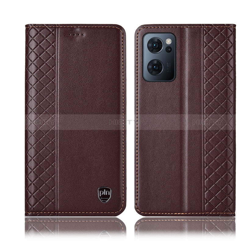 Funda de Cuero Cartera con Soporte Carcasa H10P para OnePlus Nord CE 2 5G