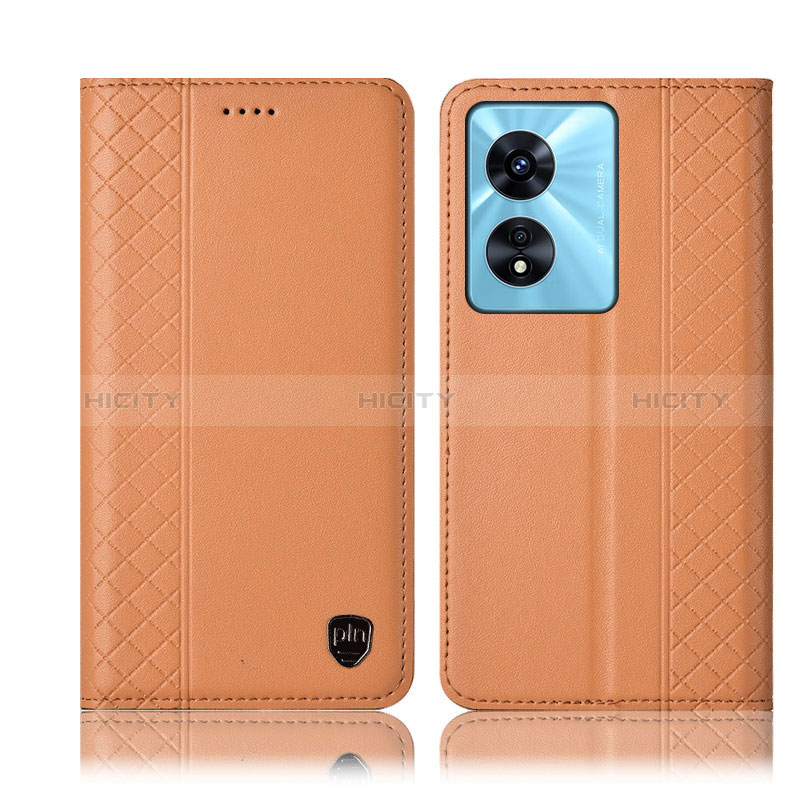 Funda de Cuero Cartera con Soporte Carcasa H10P para Oppo A1 Pro 5G