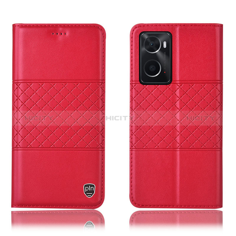 Funda de Cuero Cartera con Soporte Carcasa H10P para Oppo A36