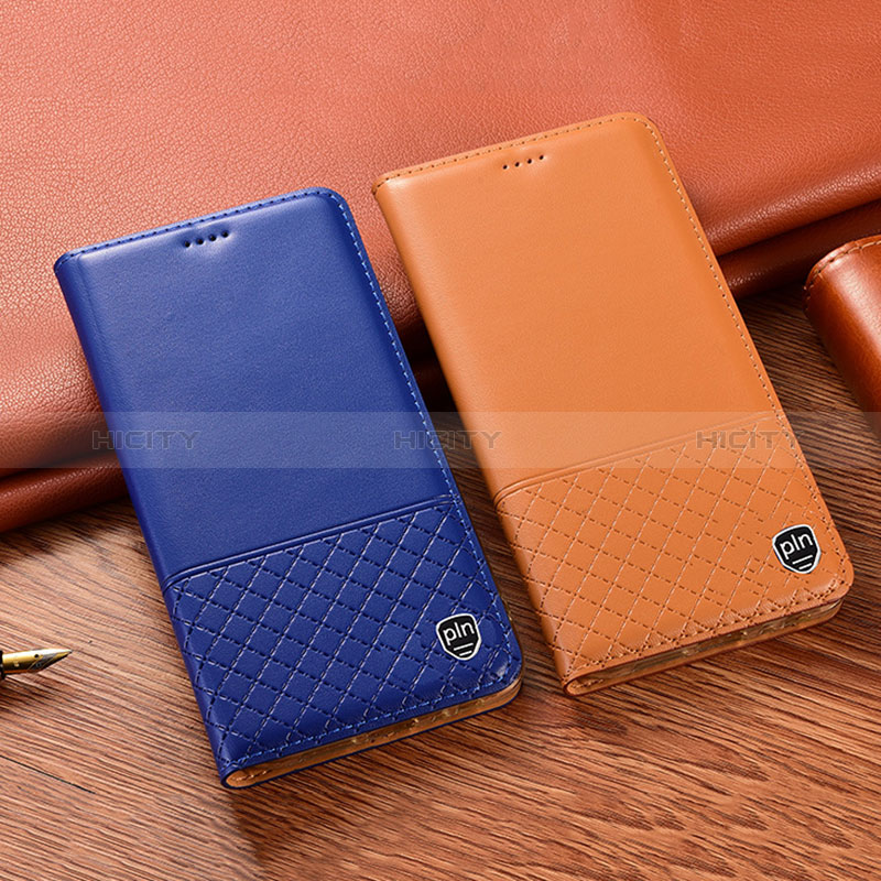 Funda de Cuero Cartera con Soporte Carcasa H10P para Samsung Galaxy M21s