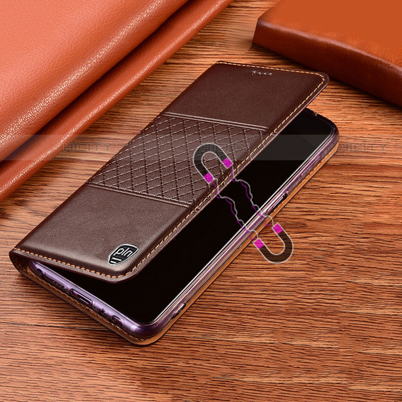 Funda de Cuero Cartera con Soporte Carcasa H10P para Samsung Galaxy S21 5G