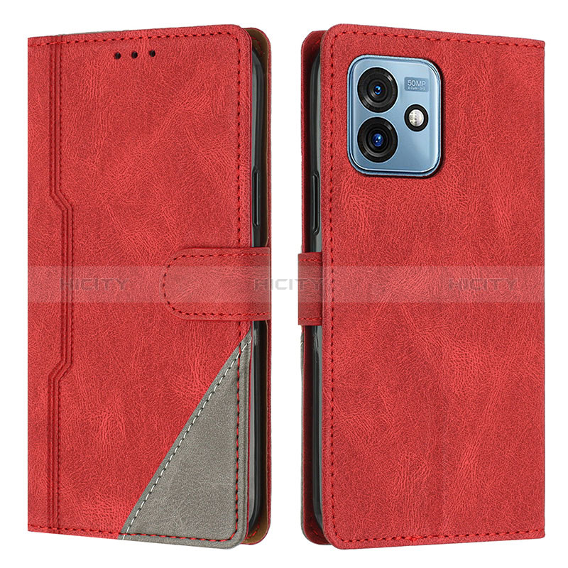 Funda de Cuero Cartera con Soporte Carcasa H10X para Motorola Moto G 5G (2023)