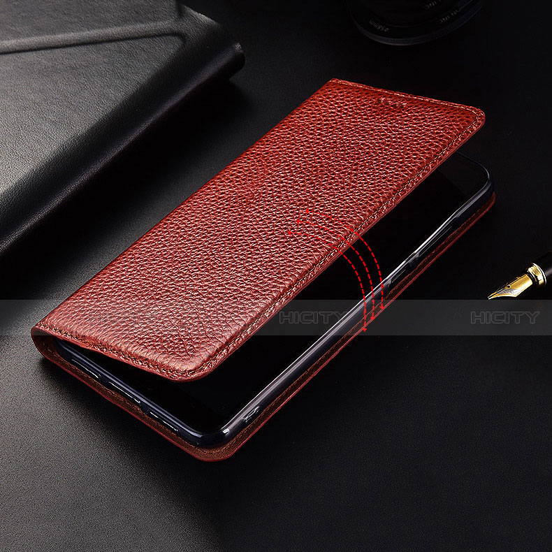 Funda de Cuero Cartera con Soporte Carcasa H11 para Apple iPhone 13 Pro