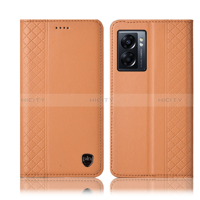 Funda de Cuero Cartera con Soporte Carcasa H11P para Realme Q5i 5G