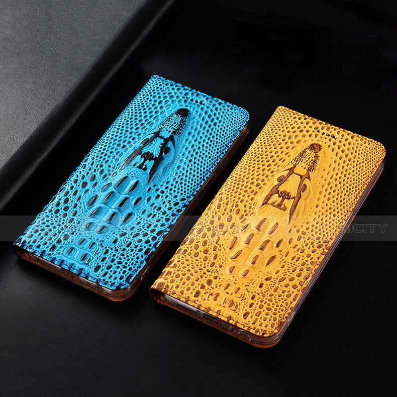 Funda de Cuero Cartera con Soporte Carcasa H15 para Apple iPhone 13