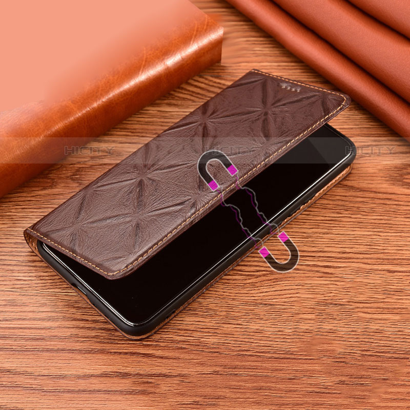 Funda de Cuero Cartera con Soporte Carcasa H15P para Motorola Moto Edge X30 5G