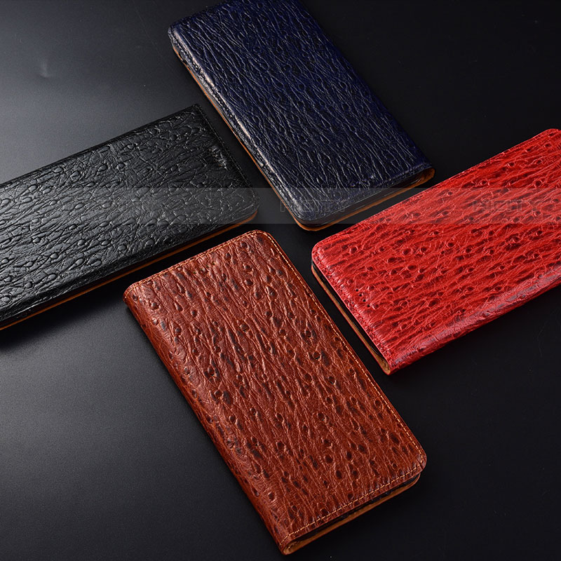 Funda de Cuero Cartera con Soporte Carcasa H15P para Motorola Moto G30