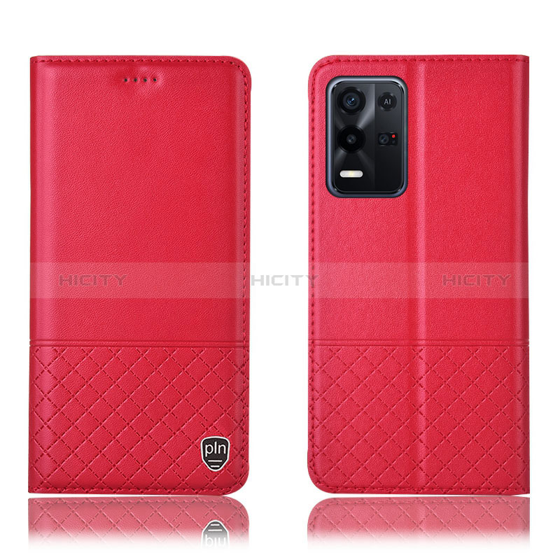 Funda de Cuero Cartera con Soporte Carcasa H15P para Oppo K9X 5G