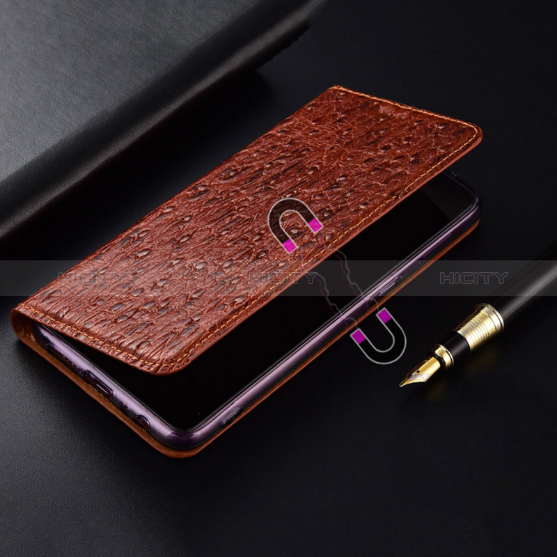 Funda de Cuero Cartera con Soporte Carcasa H15P para Samsung Galaxy A20