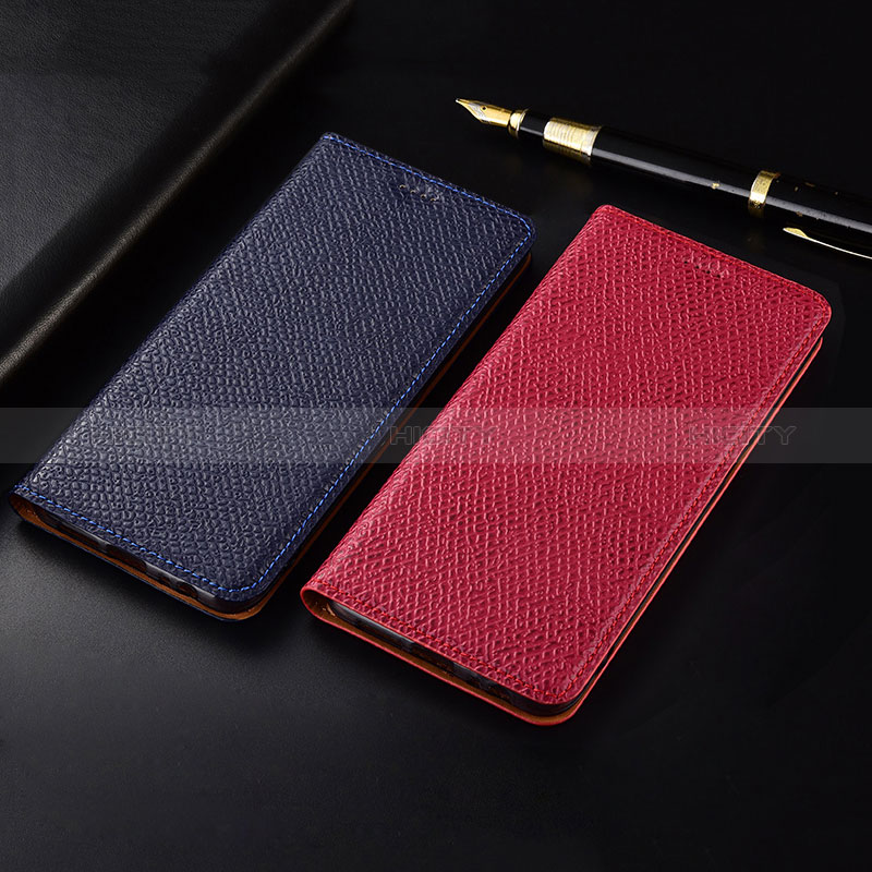 Funda de Cuero Cartera con Soporte Carcasa H15P para Samsung Galaxy A90 5G