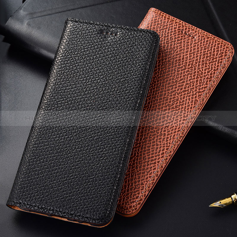 Funda de Cuero Cartera con Soporte Carcasa H15P para Samsung Galaxy A90 5G