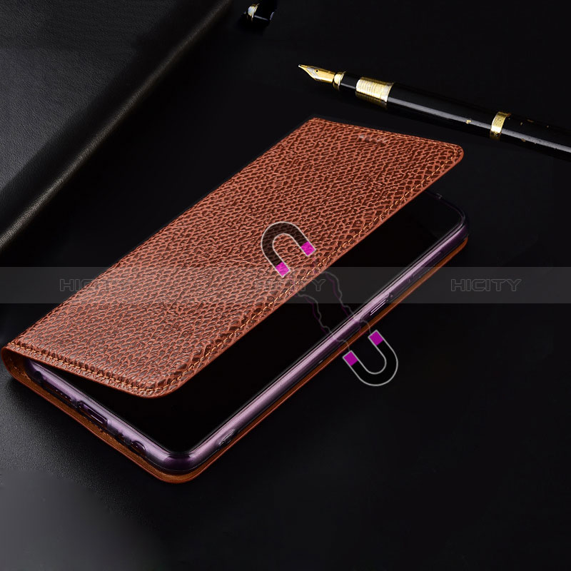 Funda de Cuero Cartera con Soporte Carcasa H15P para Samsung Galaxy A90 5G