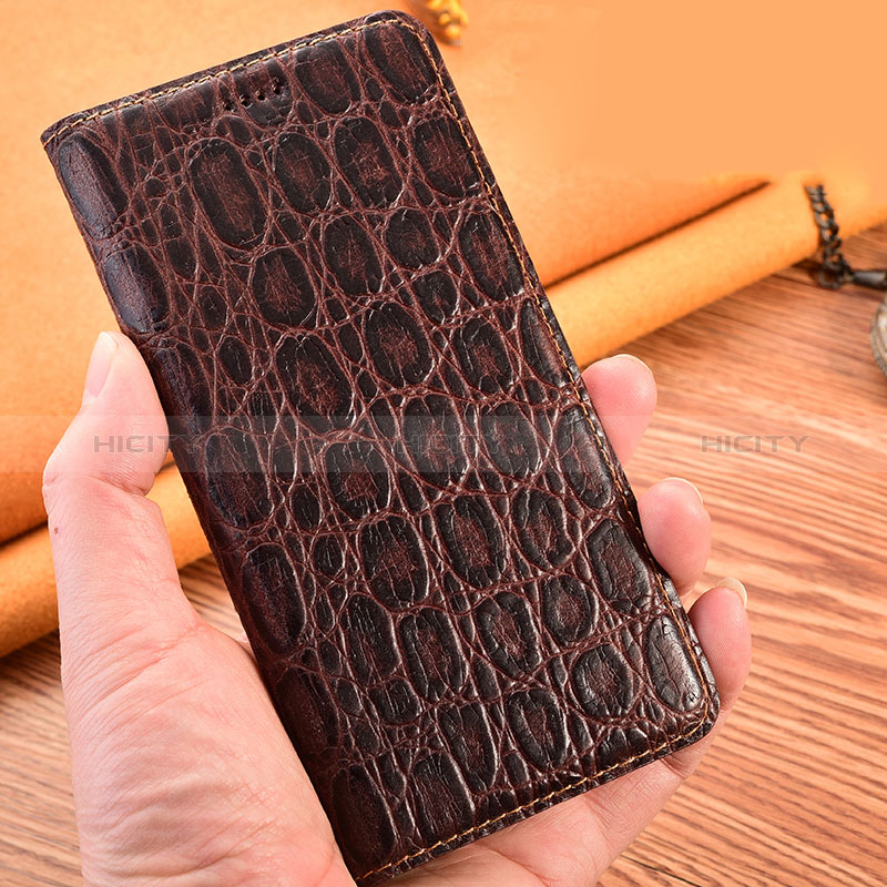 Funda de Cuero Cartera con Soporte Carcasa H16P para Apple iPhone Xs Max