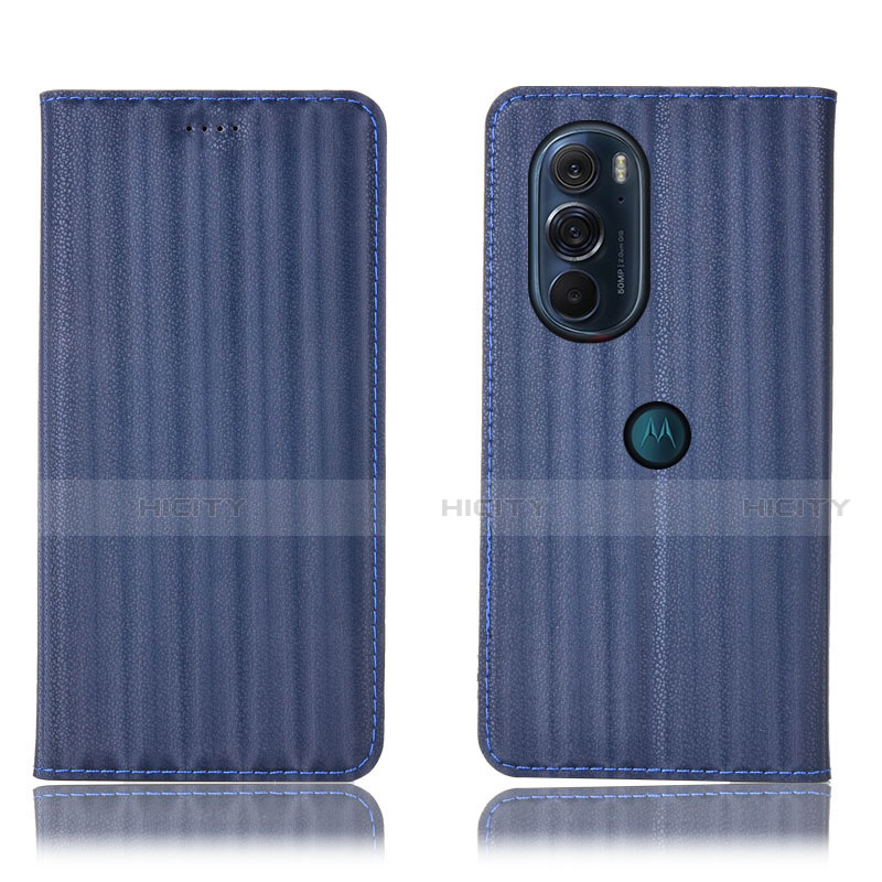 Funda de Cuero Cartera con Soporte Carcasa H16P para Motorola Moto Edge 30 Pro 5G