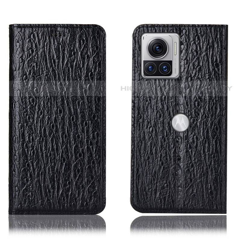 Funda de Cuero Cartera con Soporte Carcasa H16P para Motorola Moto Edge 30 Ultra 5G