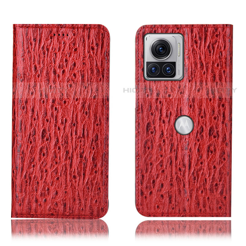 Funda de Cuero Cartera con Soporte Carcasa H16P para Motorola Moto Edge 30 Ultra 5G