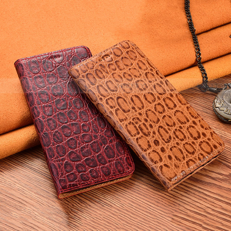 Funda de Cuero Cartera con Soporte Carcasa H16P para Motorola Moto G31