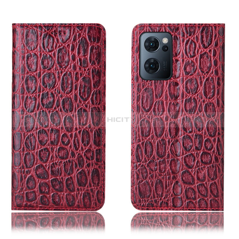 Funda de Cuero Cartera con Soporte Carcasa H16P para OnePlus Nord CE 2 5G