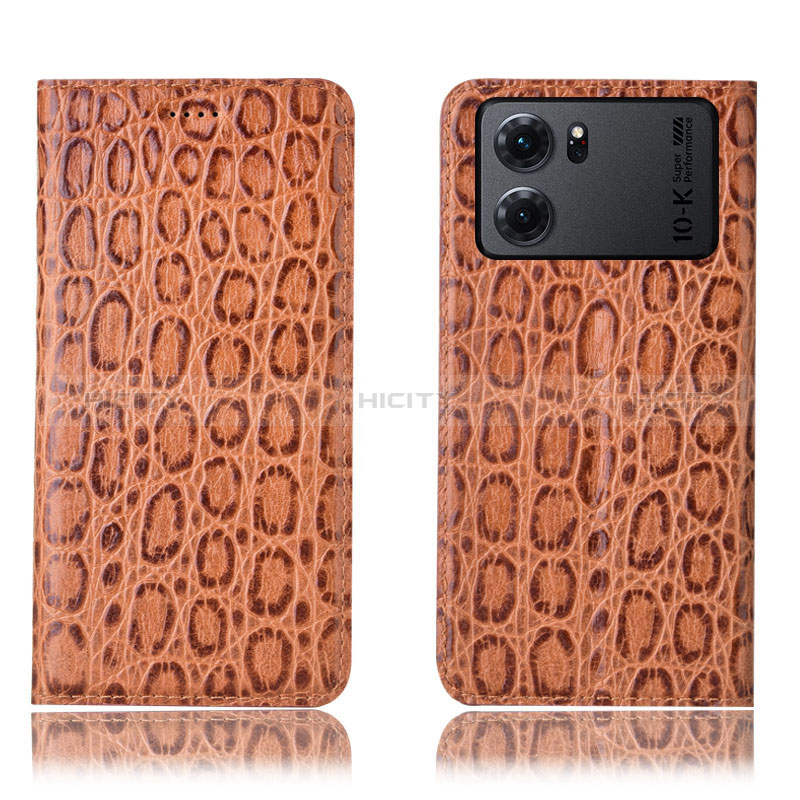 Funda de Cuero Cartera con Soporte Carcasa H16P para Oppo K10 5G