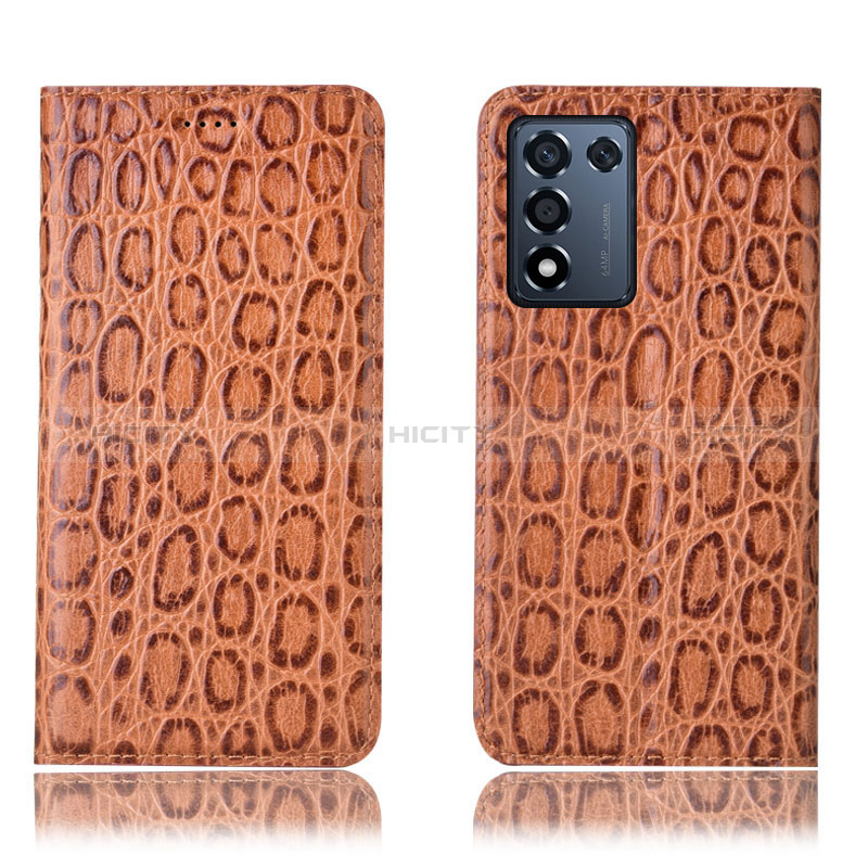 Funda de Cuero Cartera con Soporte Carcasa H16P para Realme 9 SE 5G