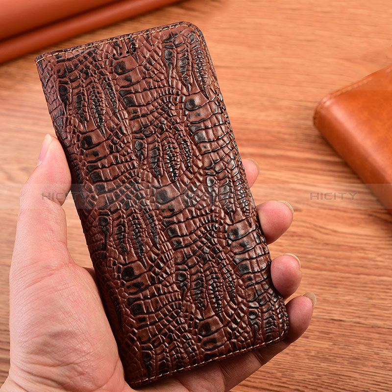 Funda de Cuero Cartera con Soporte Carcasa H17P para Apple iPhone Xs Max