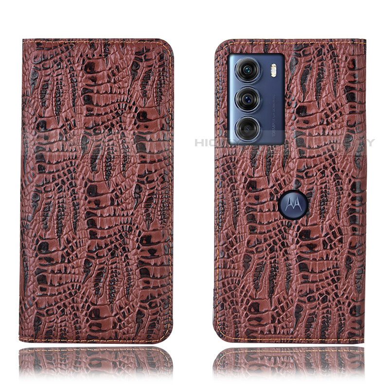 Funda de Cuero Cartera con Soporte Carcasa H17P para Motorola Moto Edge S30 5G