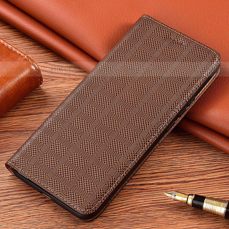 Funda de Cuero Cartera con Soporte Carcasa H17P para Samsung Galaxy A03s