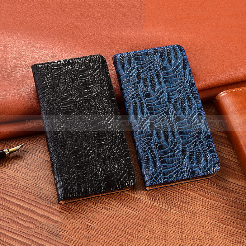 Funda de Cuero Cartera con Soporte Carcasa H17P para Xiaomi Redmi 9C NFC