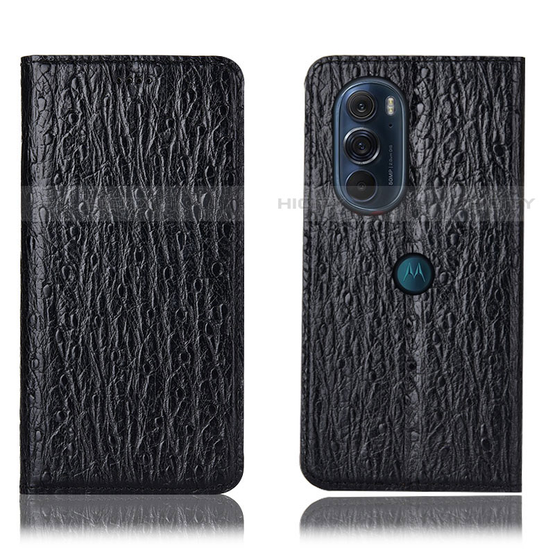 Funda de Cuero Cartera con Soporte Carcasa H18P para Motorola Moto Edge Plus (2022) 5G