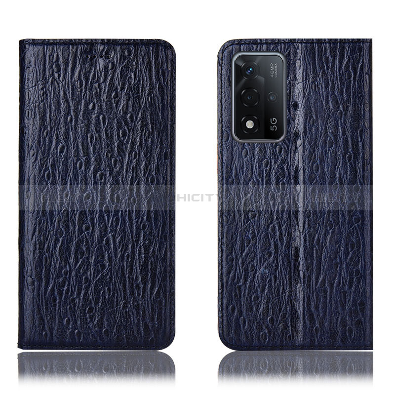 Funda de Cuero Cartera con Soporte Carcasa H18P para Oppo A93s 5G