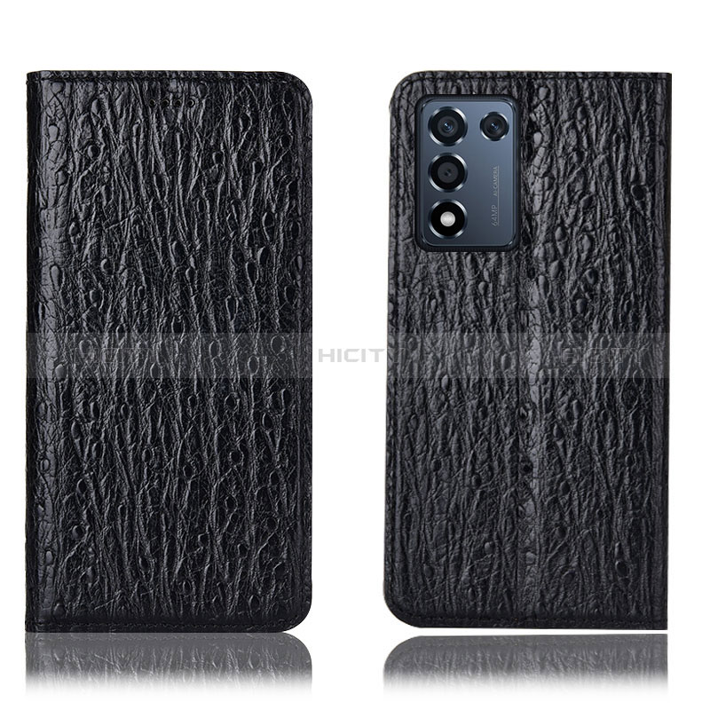 Funda de Cuero Cartera con Soporte Carcasa H18P para Oppo K9S 5G