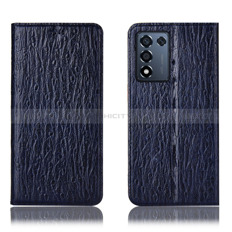 Funda de Cuero Cartera con Soporte Carcasa H18P para Oppo K9S 5G