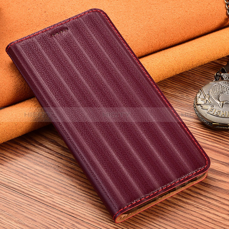 Funda de Cuero Cartera con Soporte Carcasa H18P para Samsung Galaxy S24 5G