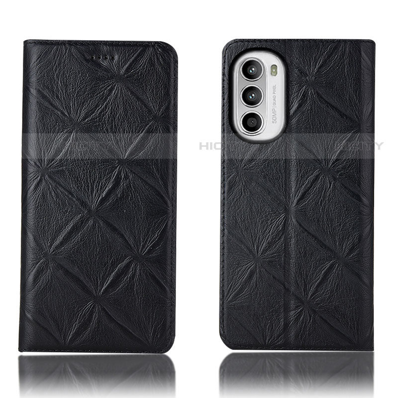 Funda de Cuero Cartera con Soporte Carcasa H19P para Motorola Moto Edge (2022) 5G