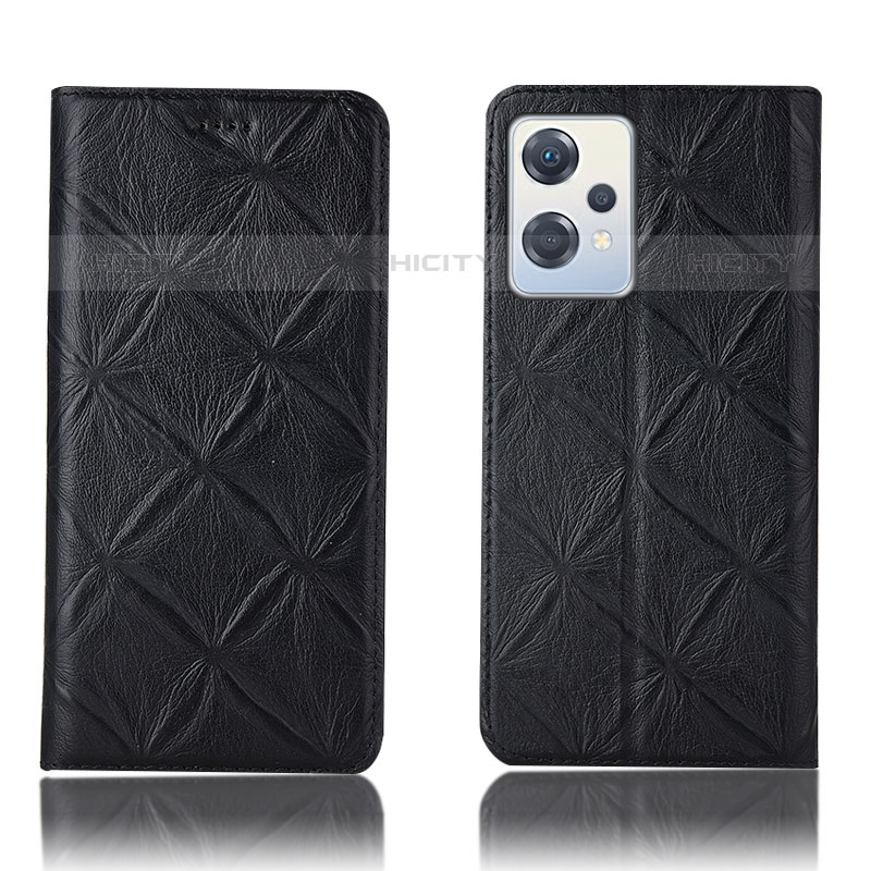 Funda de Cuero Cartera con Soporte Carcasa H19P para OnePlus Nord CE 2 Lite 5G Negro