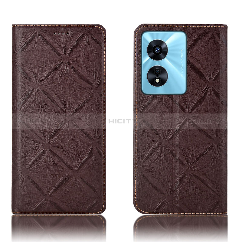 Funda de Cuero Cartera con Soporte Carcasa H19P para Oppo A98 5G